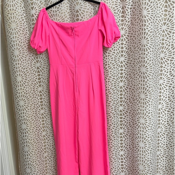 Lily Pulitzer Hot Pink Jumpsuit NWT - Picture 4 of 9